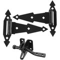 National Mfg/Spectrum Brands Hhi BLK Gate Kit N243-899